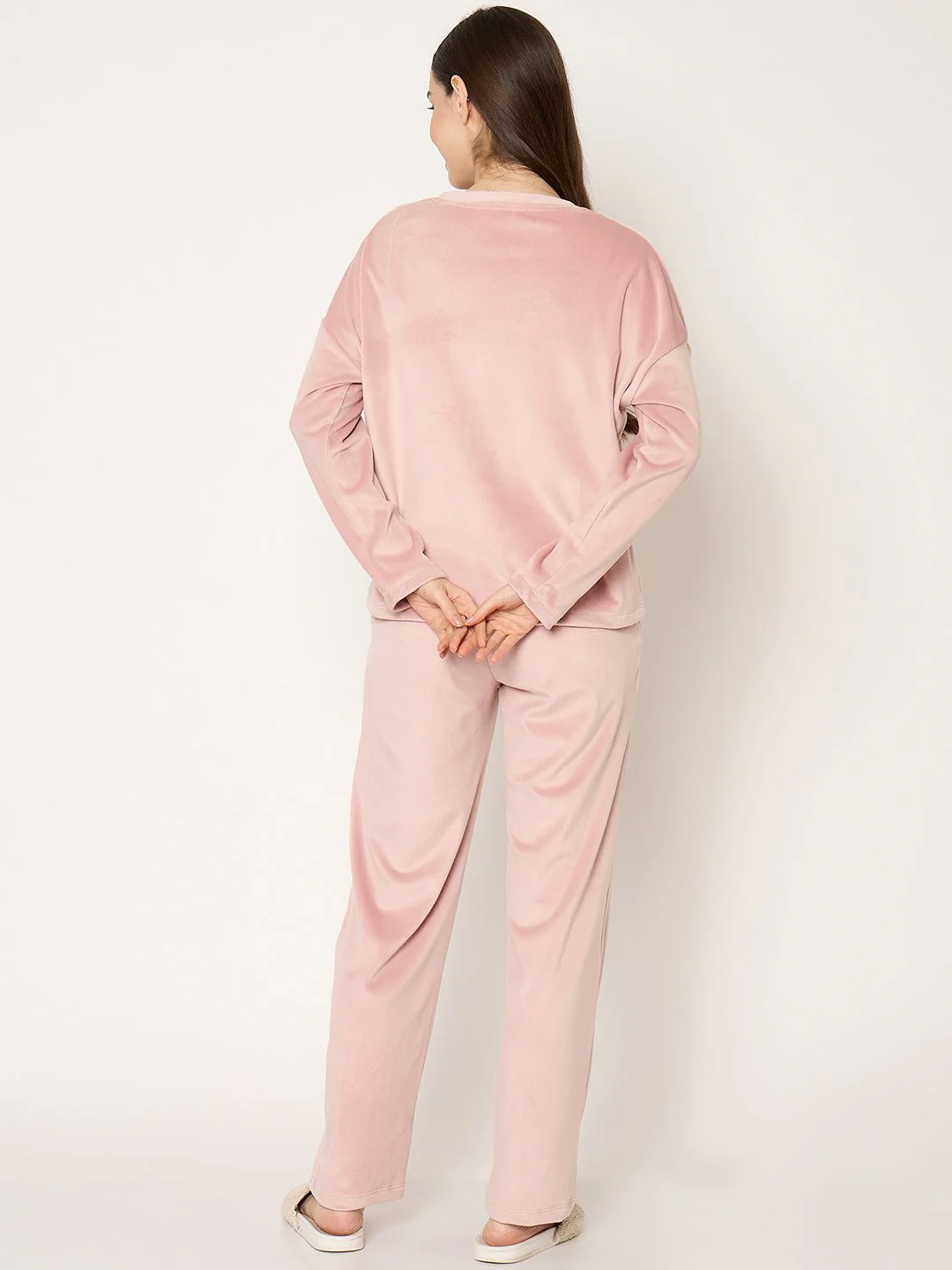 mSECRET Blush Pink Crew Neck Sweatshirt - Image 6
