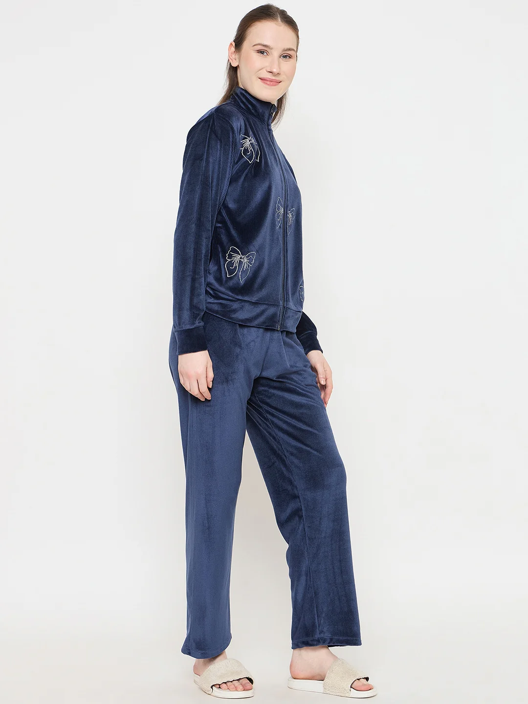 mSECRET Printed Blue Sweatshirt - Image 5