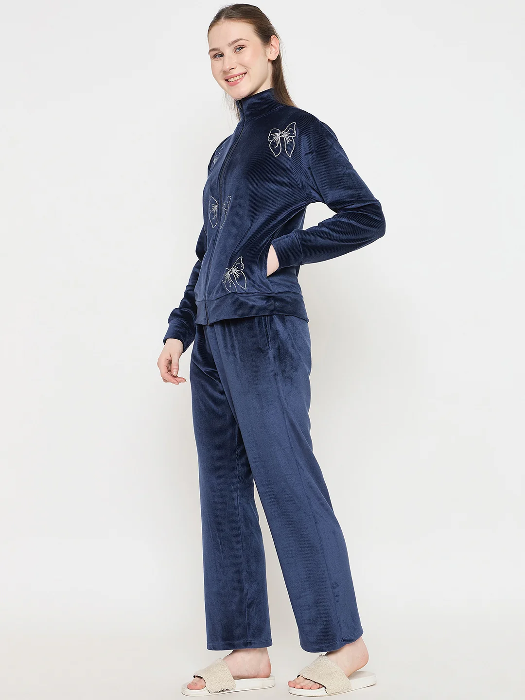 mSECRET Printed Blue Sweatshirt - Image 6