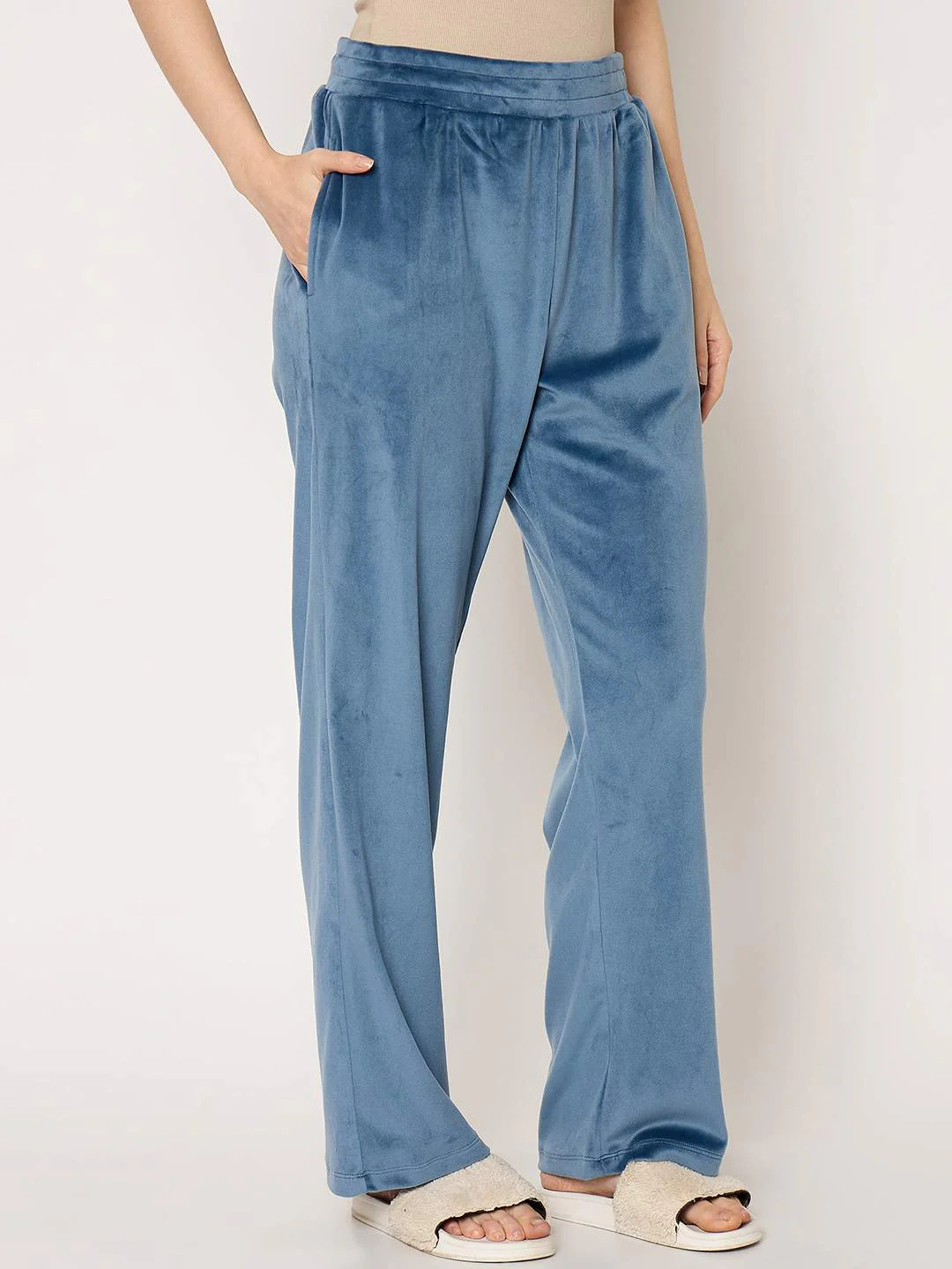 mSECRET Teal Winter Track Bottoms - Image 4