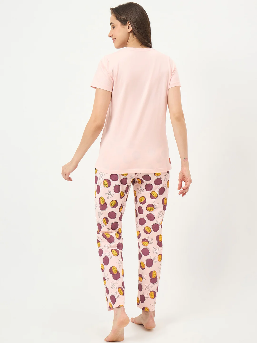 mSECRET Peach Cotton Pyjama Set - Image 6